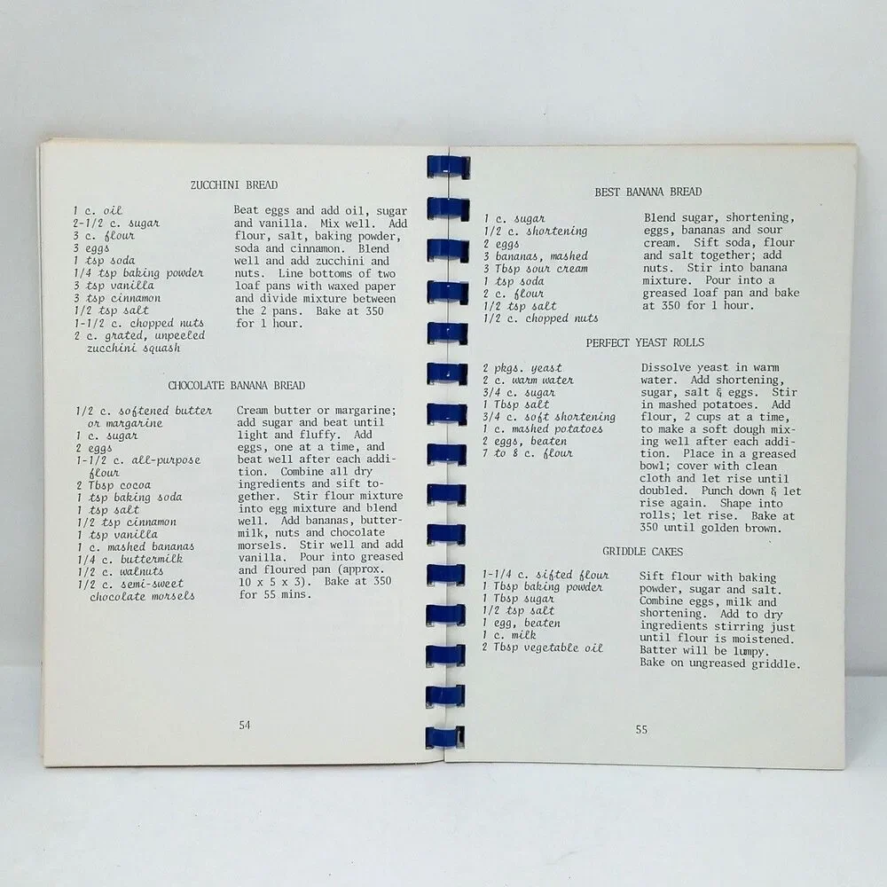 Jarrett House Potpourri Vintage Cookbook Dillsboro, North Carolina Spiralbound